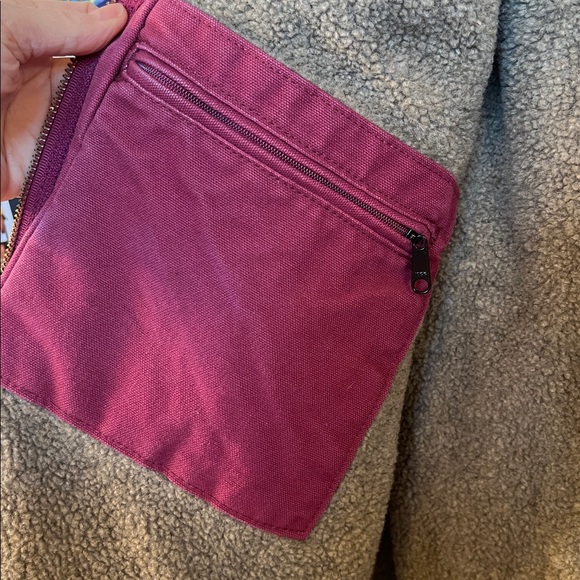 Raspberry Carhartt Sandstone Jacket L - Picture 8 of 12